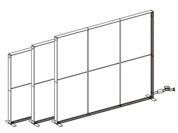 LED LIGHTBOXEN 300 cm BREIT