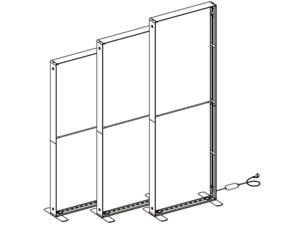 LED LIGHTBOXEN 85 CM BREIT