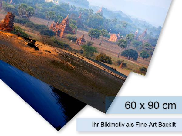 Ihr Bildmotiv als Fine-Art Backlit für den picturelight Leuchtrahmen im Format 60 x 90 cm
