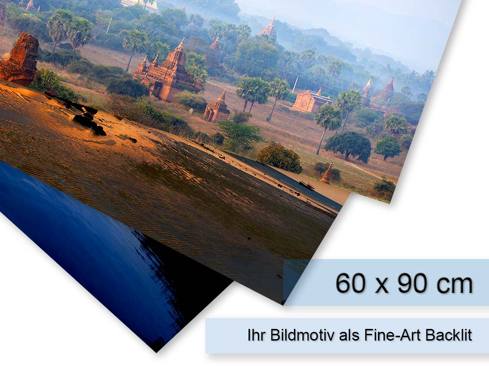 Ihr Bildmotiv als Fine-Art Backlit für den picturelight Leuchtrahmen im Format 60 x 90 cm