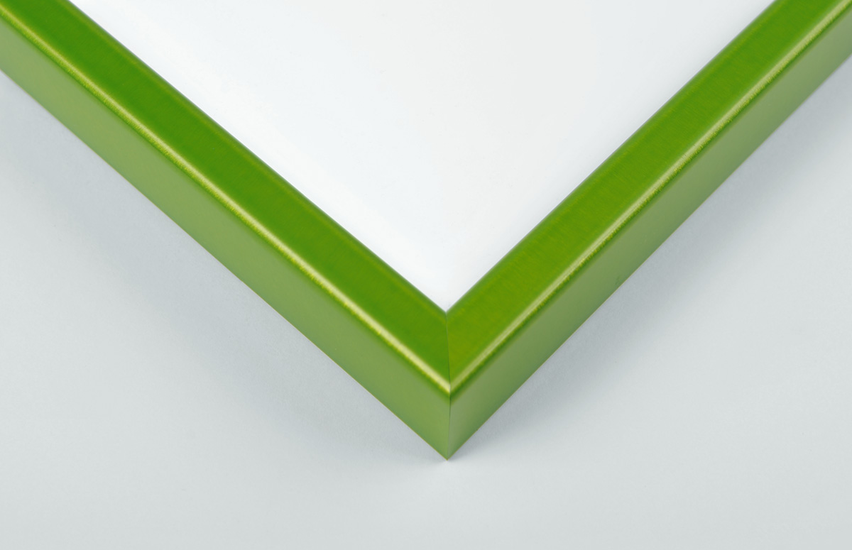 brushed smaragd grün